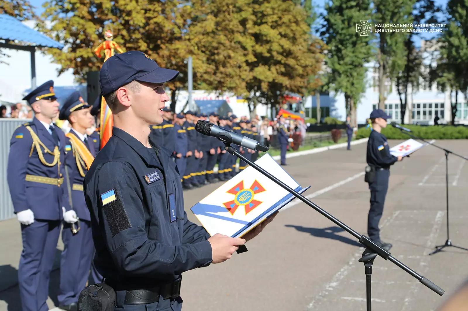 Першокурсники НУЦЗУ склали Присягу служби цивільного захисту